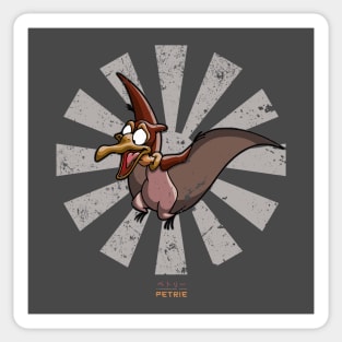 Petrie Retro Japanese Land Before Time Sticker